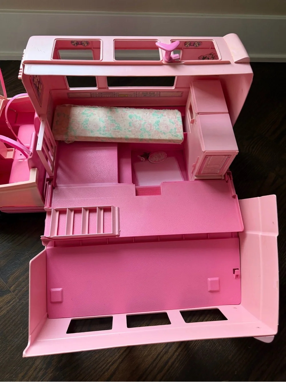 Vintage 1988 Mattel Barbie Magical Motorhome RV Camper Van